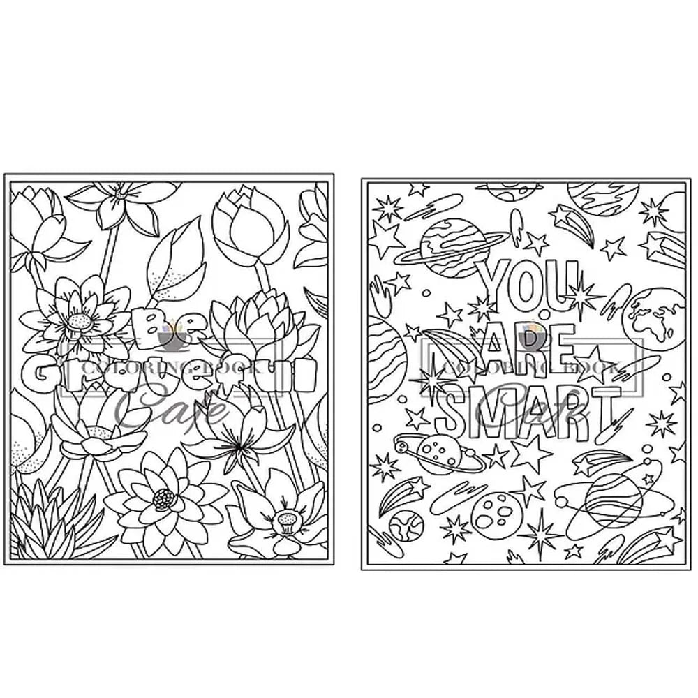 Good Vibes-An Coloring Book