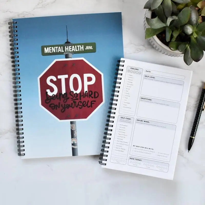 Positive Mental Health Book Planner