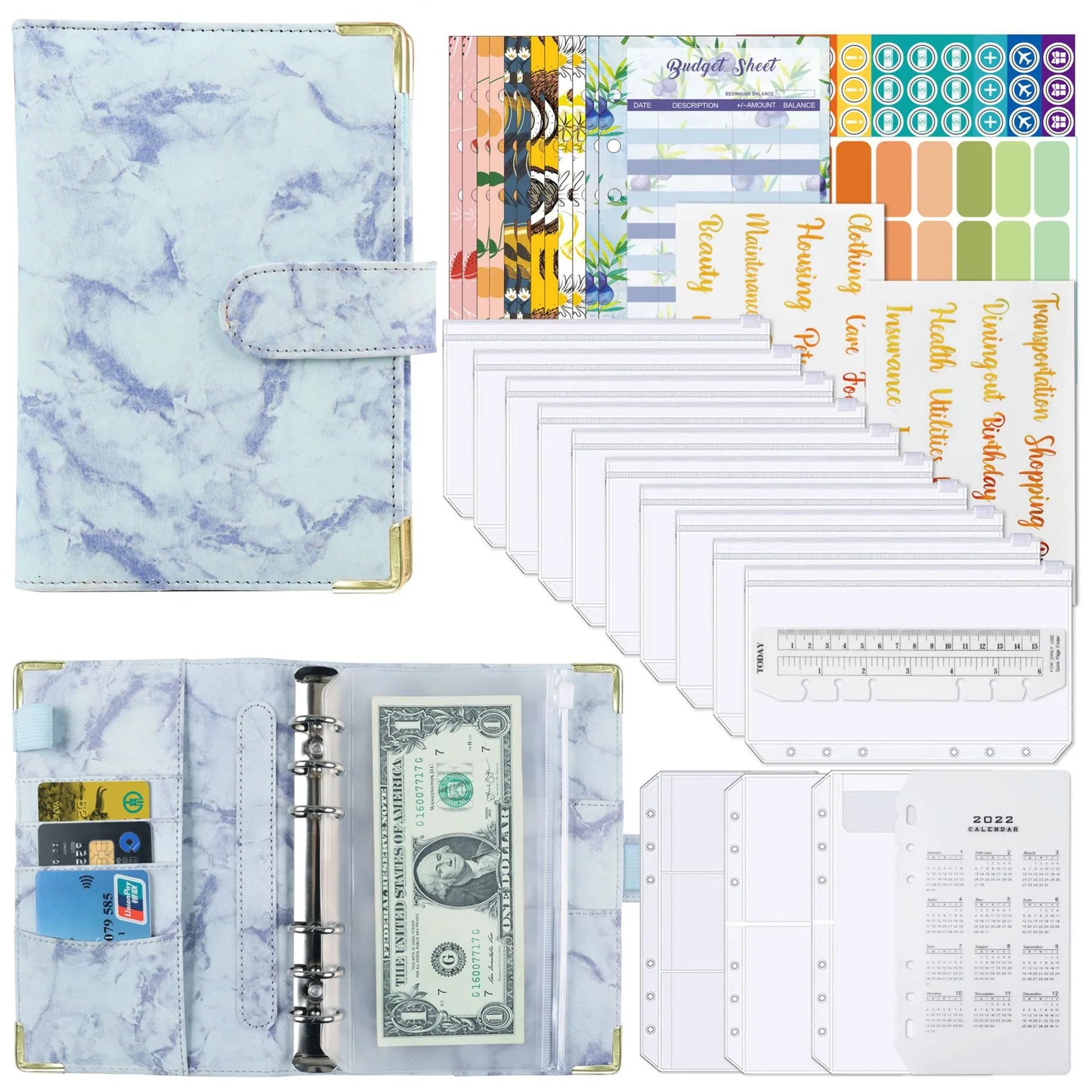 A6 Cash Budget Binder