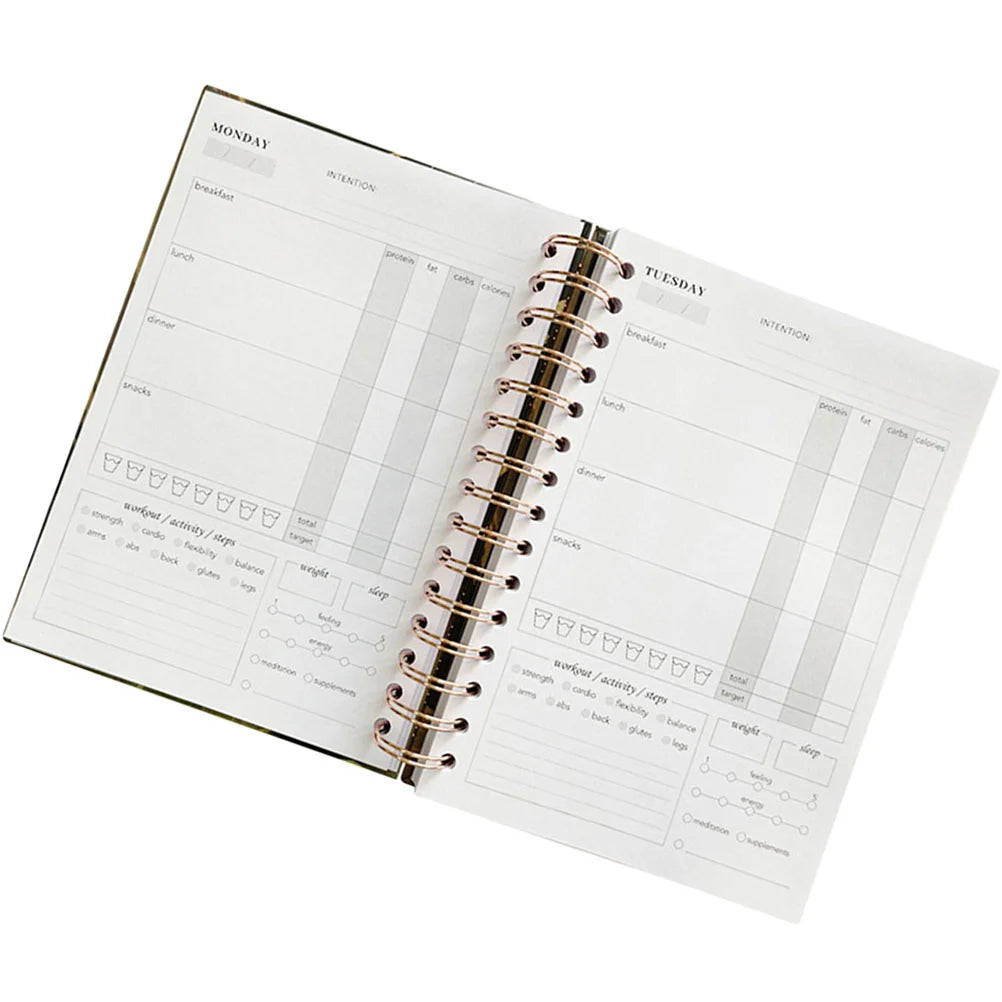 Fitness Notebook Planner