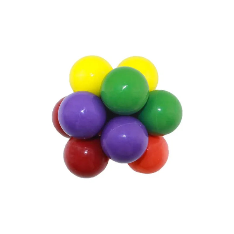 Stress Reliever Elastic Colorful Balls