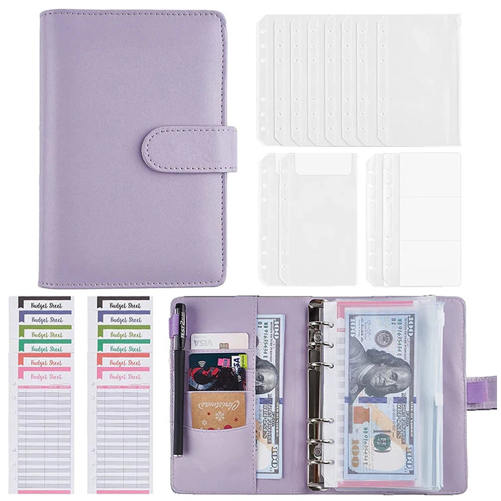 A6 Binder Budget Planner Notebook