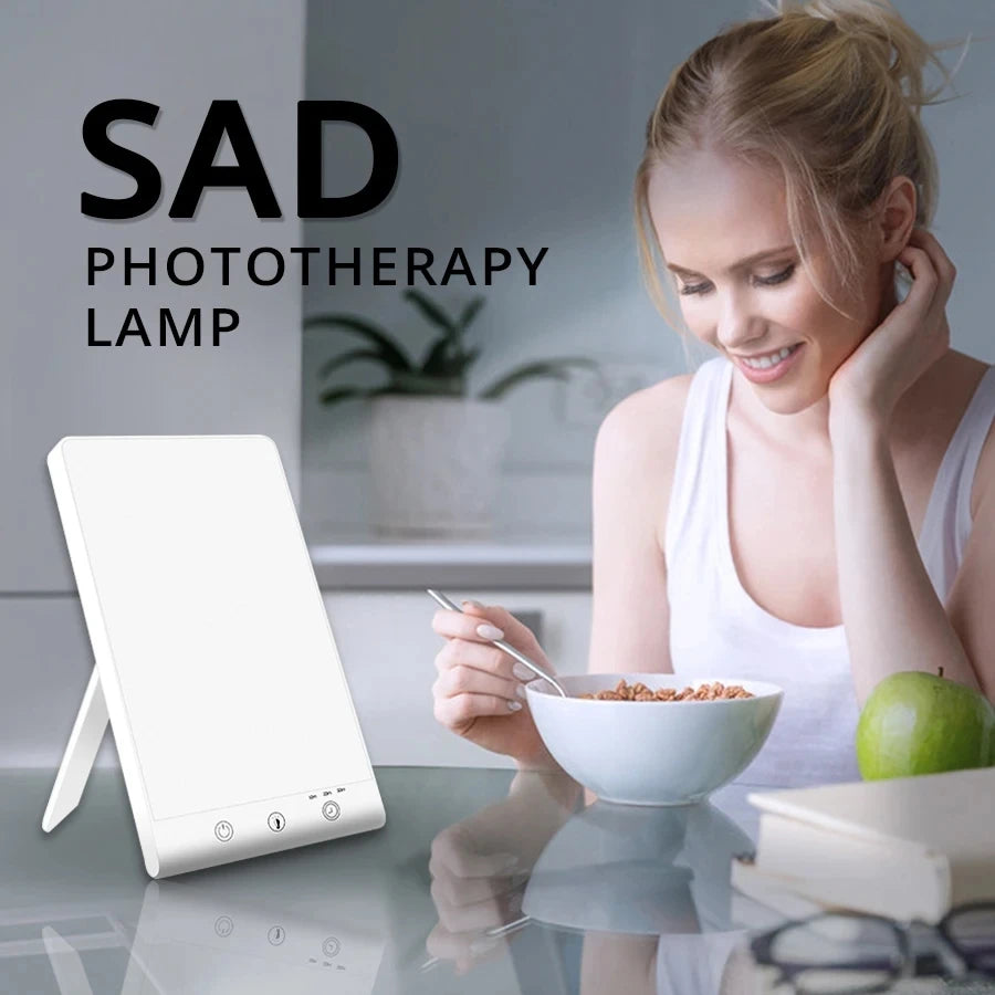 12000 Lux LED SAD Light Daylight Therapy Lamp